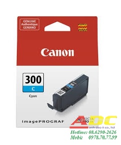 Mực in Canon PFI-300 Cyan Ink Cartridge (4194C001)